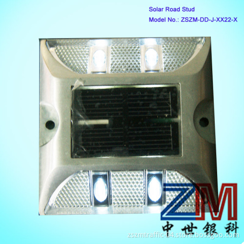 One-Side Square Aluminum Road Markings/ Solar Stud